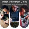 Waterproof O-Ring Watch Gaskets 16-30mm Rubber Sealing Watch Back Cover Seal Gasket Repair Tool Watch Rubber Seal Washers