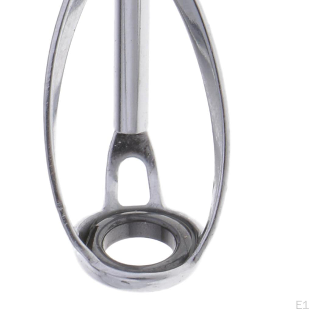 5 Pcs Fly Rod Guide Set Fishing Rings Tip Repair