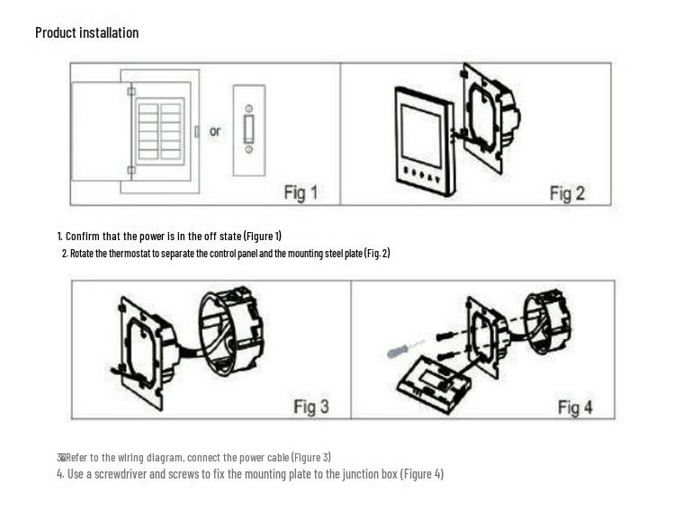 Controler de Temperatură cu Afișaj LCD cu Sondă Încorporată pentru Cazane Hidronice Electrice