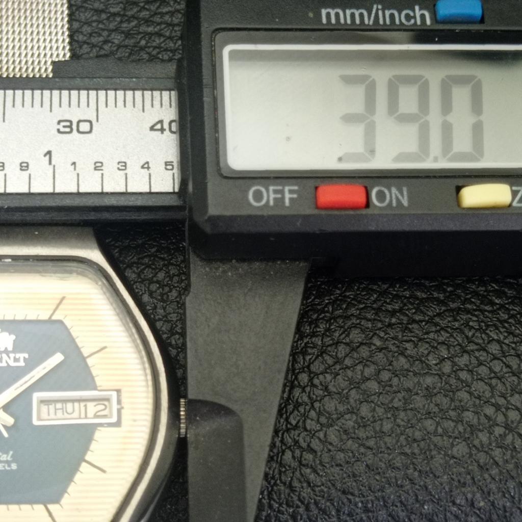 JAPAN VINTAGE ORIENT CRYSTAL AUTOMATIC 46941 MENS ORIGINAL DIAL WATCH a703448-1