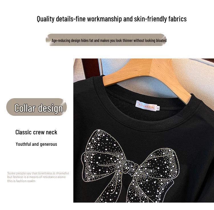 Autumn Loose Hoodie, Large Sizes 200/300/350 Jin, Bust 150/160/170, Model 6071