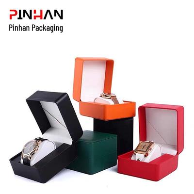 Cutie de depozitare și afișare pentru ceasuri de mână din piele PU pentru bărbați și femei – Ambalaj elegant pentru cadou