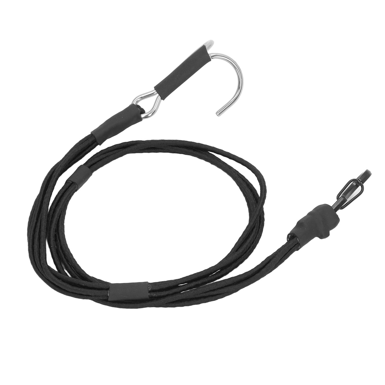 

RC Crawler Kinetic Winch Strap Elastic Rescue Towing Trailer Rope Strap with Hooks for 1 10 1 8 RC Car