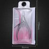Handmade Stainless Steel Russian Cuticle Nippers - Swallowtail Nail Scissors and Clippers