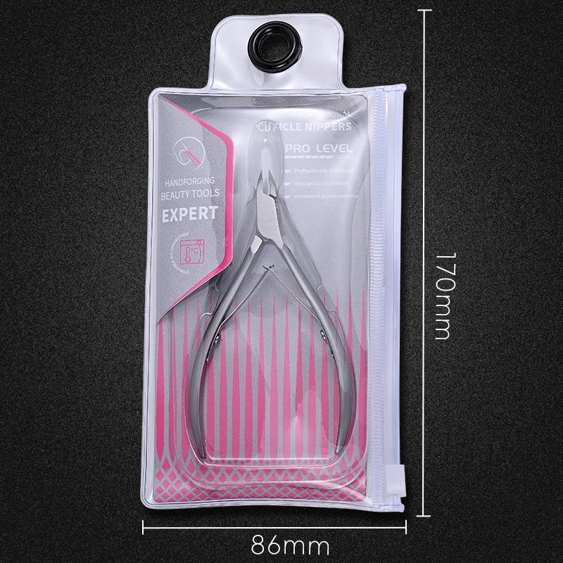 Handmade Stainless Steel Russian Cuticle Nippers - Swallowtail Nail Scissors and Clippers