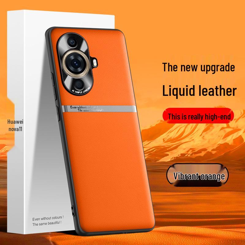 Flüssiglederhülle für Huawei Nova 11 - Stoßfester & Schmutzabweisender Schutz