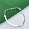 Cute Charms Nice   Copper Chain Bracelet for Women Lady Men  Perfect Jewelry Gift for The Minimalist for Man Women