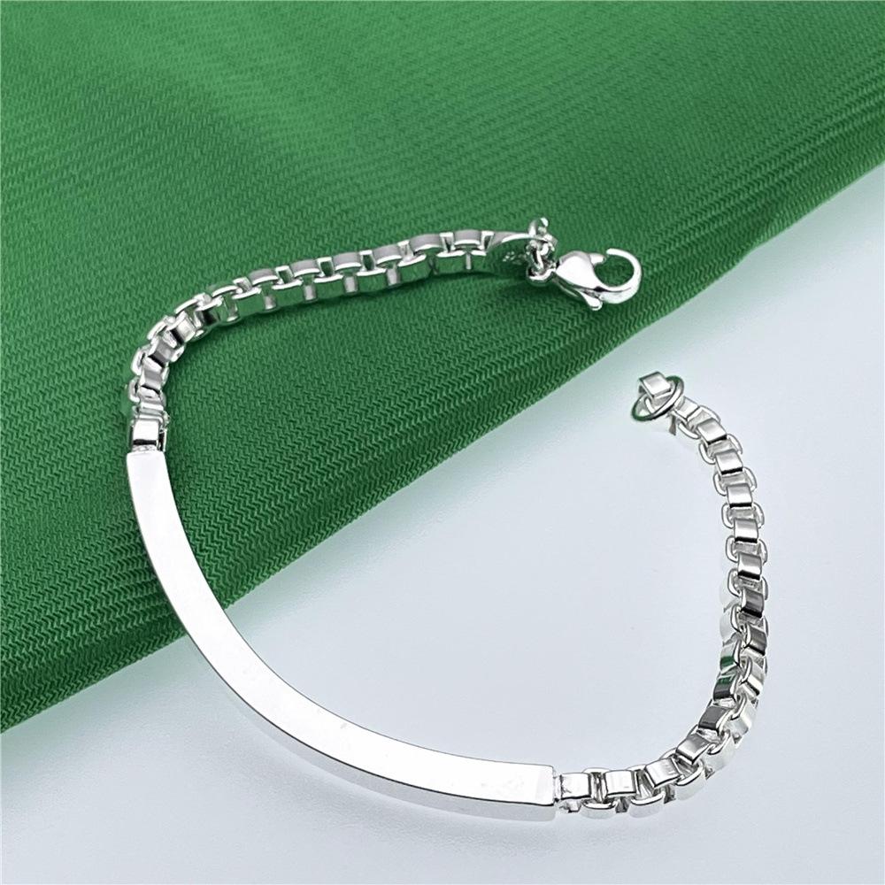 Cute Charms Nice   Copper Chain Bracelet for Women Lady Men  Perfect Jewelry Gift for The Minimalist for Man Women
