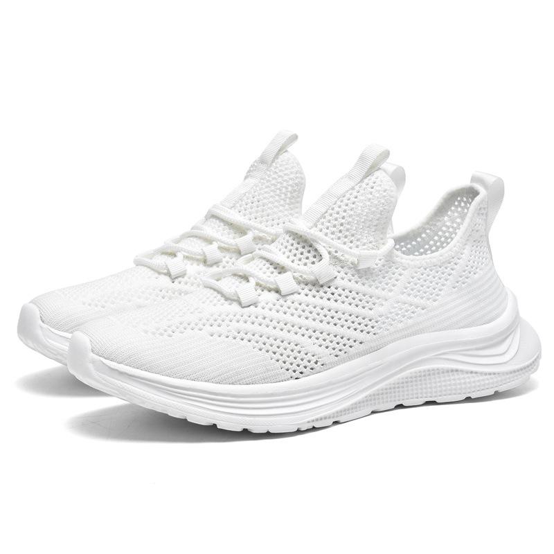 Summer breathable mesh sports casual shoes men's soft-soled running shoes non-slip and wear-resistant shoes men's lightweight travel shoes