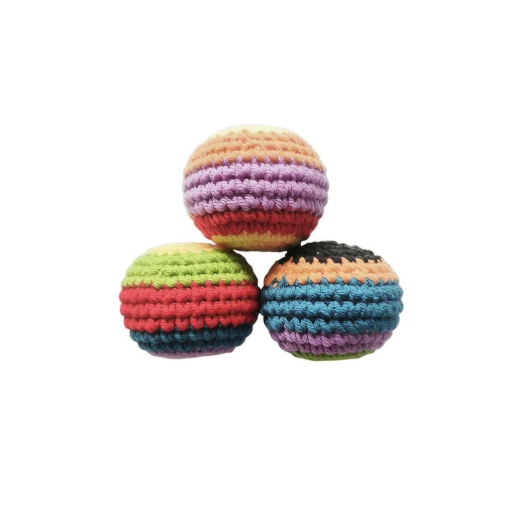 Ensemble de 3 poufs pour enfants Tissu doux Remplis de petits poufs pour jeux et activités intérieurs et extérieurs Design fait main durable