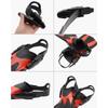 Replacement Scubas Fin Straps Quick Releasing Fin Straps Buckles Snorkeling Fin Straps Replacement Rubber Texture for Fin