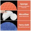 Buffing Polishing Pads 6 Inch - 7pcs 150mm Face for 6 Inch 150mm Backing Plate, Car Compound Buffing Sponge Pads and Cutting Polishing Pad Kit