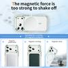 For iPhone 17 Pro Case Compatible with MagSafe TPU PC Acrylic Shockproof Clear Phone Back Cover