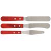 Wax Spatulas Straight Body Waxing Applicator Sticks with Wooden Handle for Hair Removal