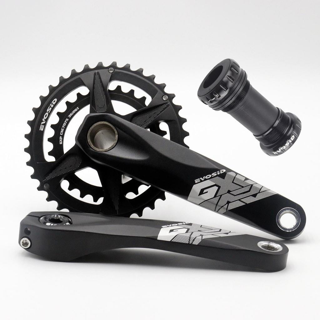 EvoSid GX Ultra-Light Double Crankset 26/36T, GXP, for Mountain Bikes