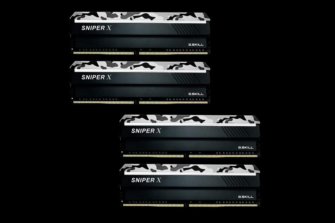 

Sniper X G.Skill F4-3600C19Q-64GSXWB (DDR4-3600 16GB×4)