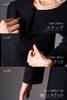 Lecqueur Black Formal Mourning Long or Midi Elastic Women's Dress, Washable, Length, Waist, One-Piece Suit, 5560003-12