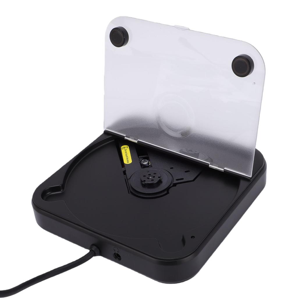 Portable Car CD Player USB AUX Port Anti Skip External Car CD Player with Remote Control for Laptop TV Home