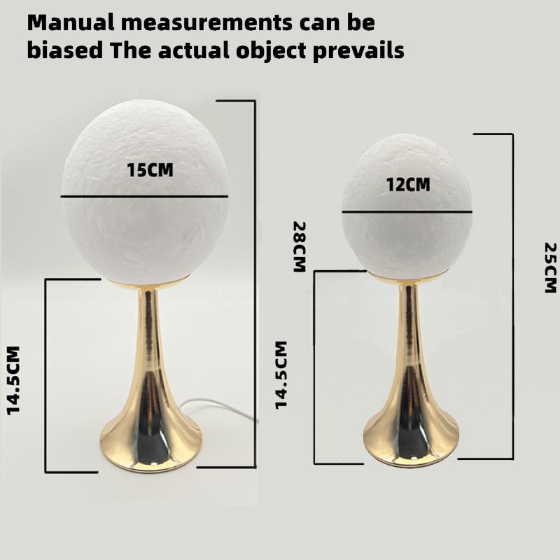 Lollipop Shape Bedside Table Lamp Bedroom Bedside Living Room Glass Creative Decoration Desk Lamp Nordic LED Retro Night Lights