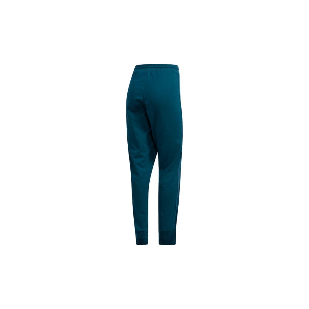 Adidas Neo Vintage Drawstring Mid-Rise Tapered Knit Sports Pants Women Bottoms Navy-Blue EI4288