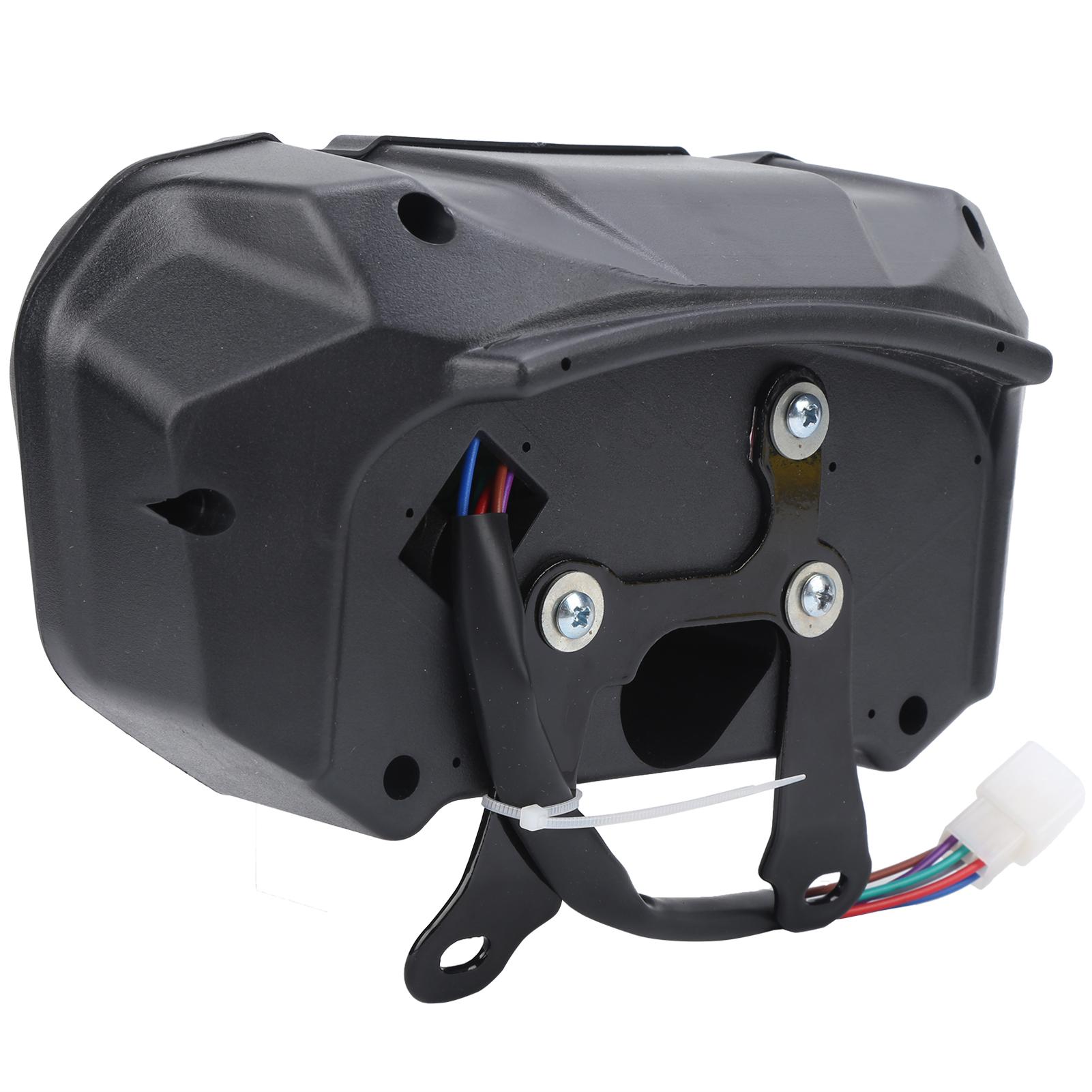 

4860V Motorcycle Electric Tricycle Dashboard Fuel Gauge Speedometer LCD Display