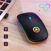 2.4GHz Wireless Optical Mouse Mice USB Rechargeable RGB For PC Laptop Computer