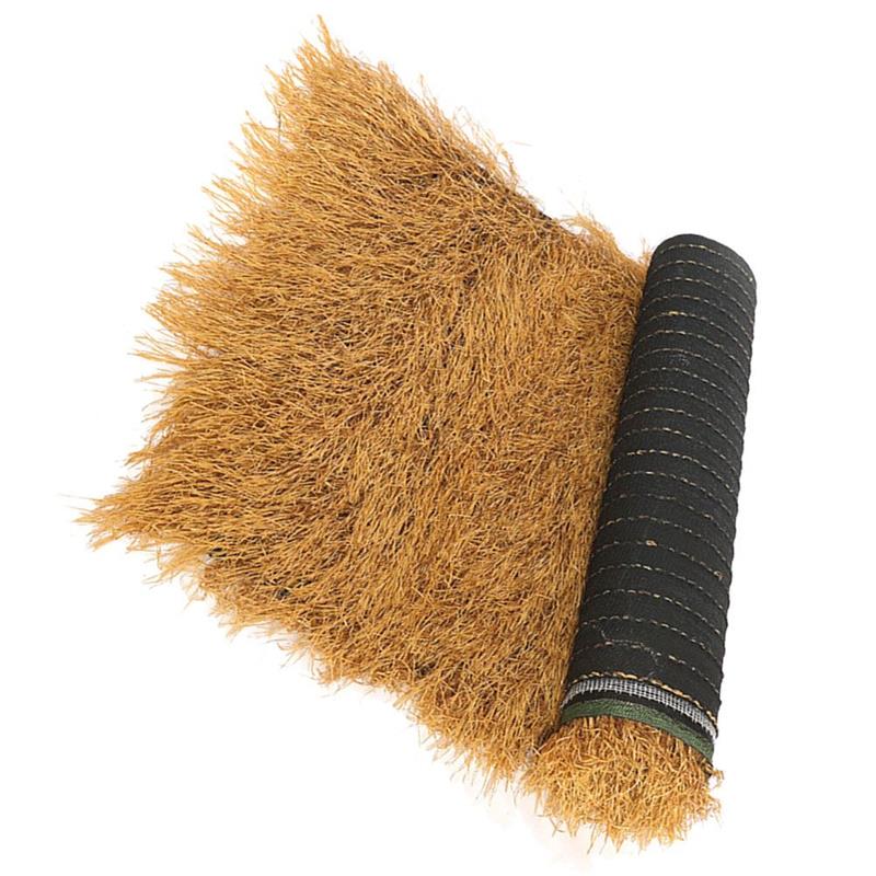 Plastic Synthetic Grass Artificial Thatch Roof Roll for Bar, Outdoor Farmhouse, Roofing, Beach Hut, Home Decor Building Material