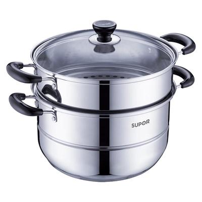SUPOR Double-Layer Stackable Steamer Pot