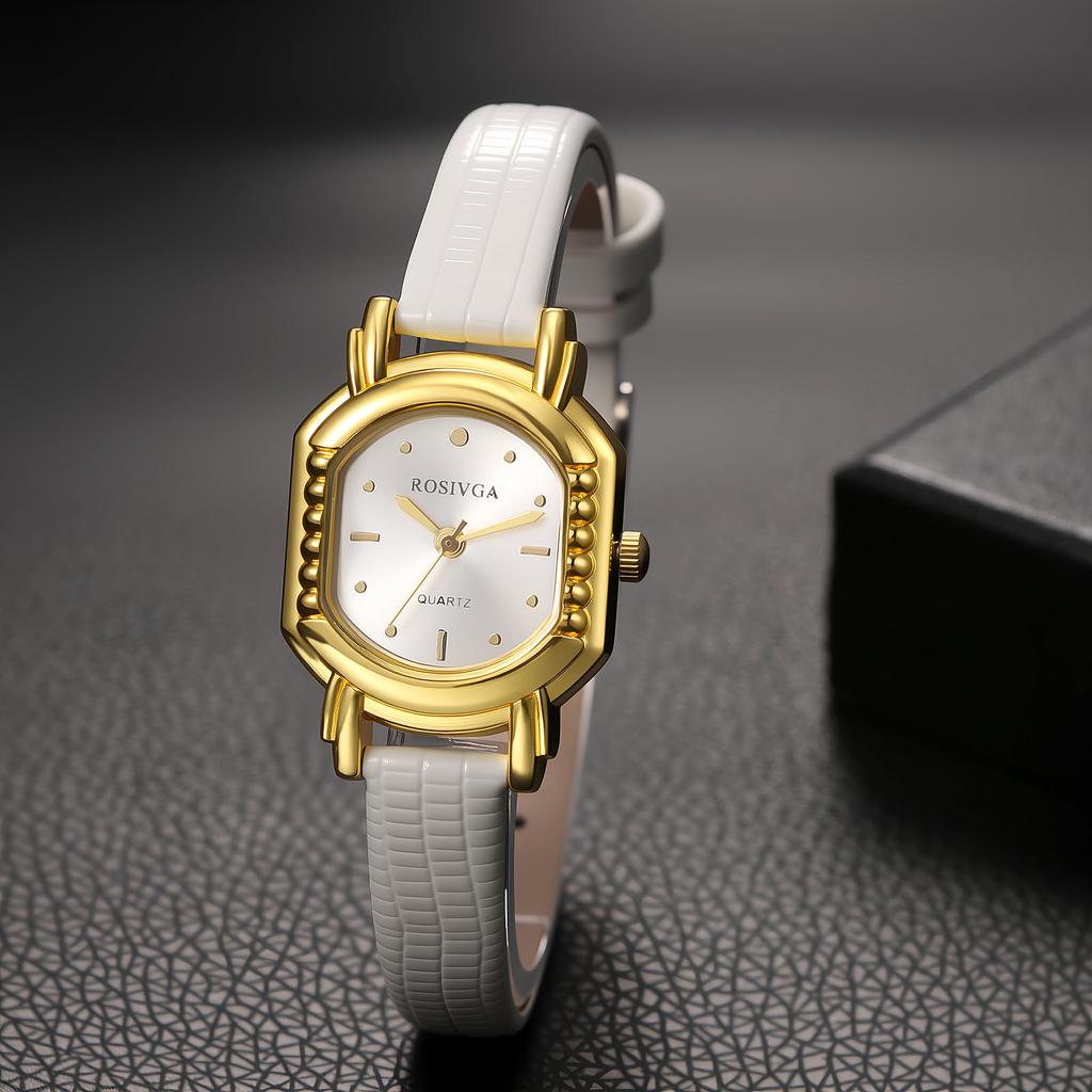 Leather Watch Women's Leather Strap Cute Analog Display Stylish Quartz Women's Fashion Accessory - Birthday Anniversary Mother's Day Christmas