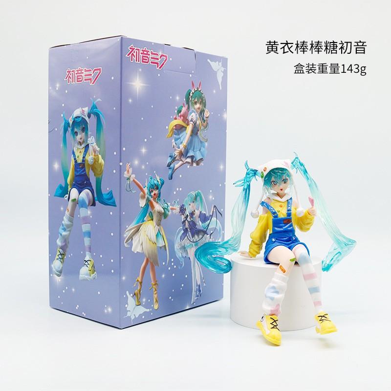 Cute Girl Hatsune Miku Anime Character Fashionable Suitable For Desktop Decoration Ornaments Doll Christmas Gift Pvc Collectible