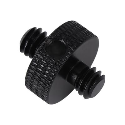 14-Zoll-Kamera-Schraubenadapterhalterung mit Außengewinde für Stativkamerakäfig-KugelkopfzubehörSchwarz