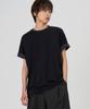 TOFFEE Two-Tone Layered T-Shirt (Black)