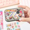 Cute 3d Embossed Relief Sticker For Diy Hand Account And Phone Case