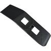 Ruihe 4pc Carbon Fiber Color Automobile Door Window Control Panel Cover Trim Fit for Toyota Highlander 2020 2021 2022 2023 2024 2025 North American