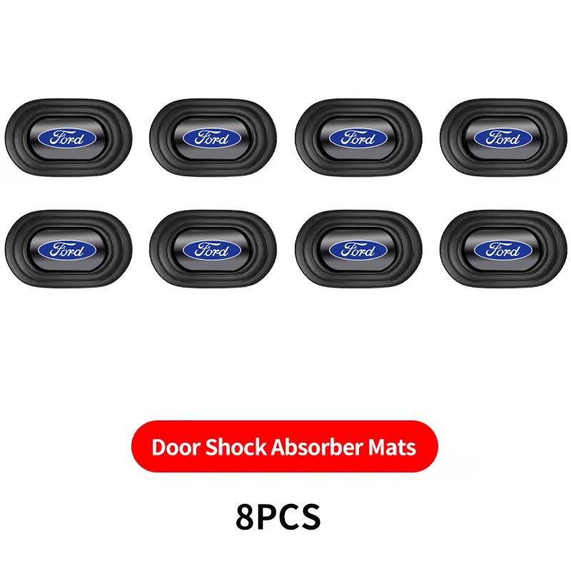 BBBB6 4/8/12pcs Car Door Shock Pad Anti Collision Stickers For Ford Fiesta Focus Fusion Explorer Escape Ranger Mondeo Transit GT