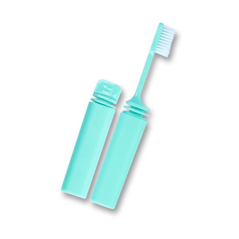

Portable Folding Toothbrush Bamboo Charcoal Soft Hair Travel Portable Independent Packaging Tooth Brush