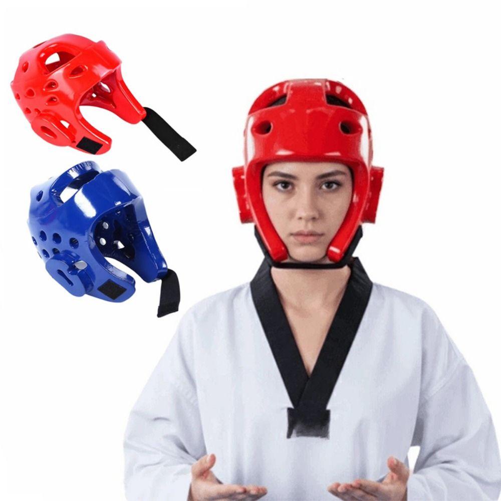 Portable Muay Thai Helmet S/M/L Kickboxing Helmet Sports Helmets Taekwondo Helmet Gear  Fitness