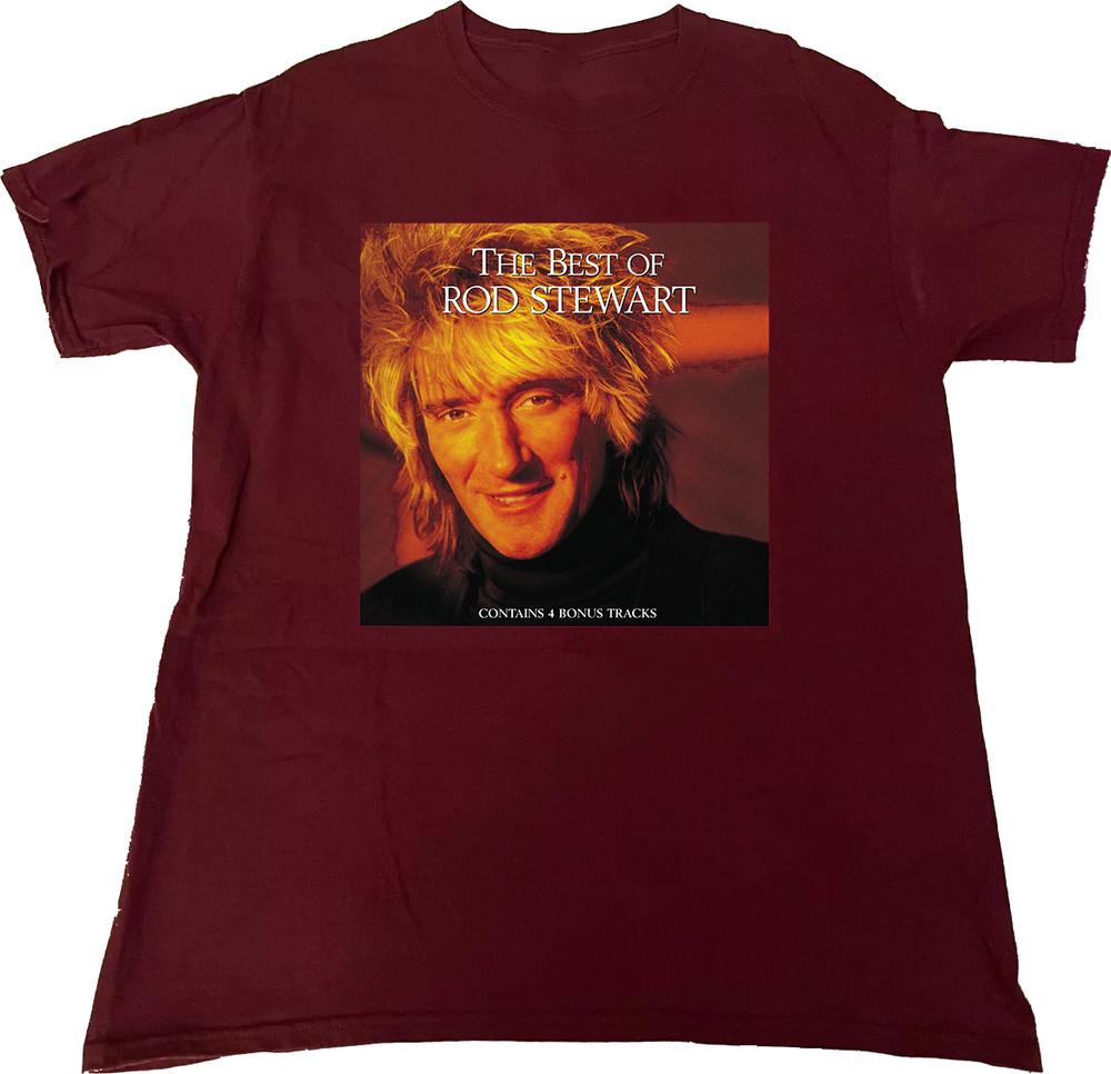 Rod Stewart The Best of Rod Stewart Cotton  Full Size S-5XL Unisex T-Shirt XXXXL
