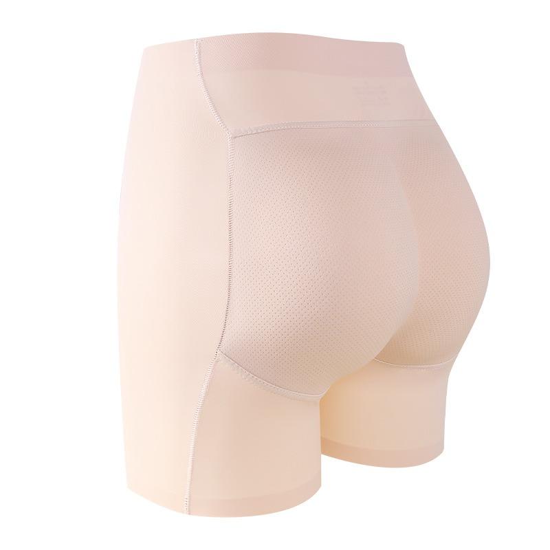 Women High Waist Mesh Breathable Tummy Control Butt Lifting Seamless Anti Slip Shape Safety Shorts