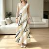 Sleeveless Summer Maxi Dress Soft & Breathable,Flattering Versatile for Daily Casual,Beach Vacation,Commute & Date