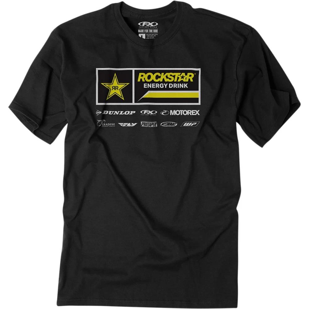 Factory Effex Rockstar Racewear T-Shirts Motorcycle ATV/UTV Street Bike PWC S