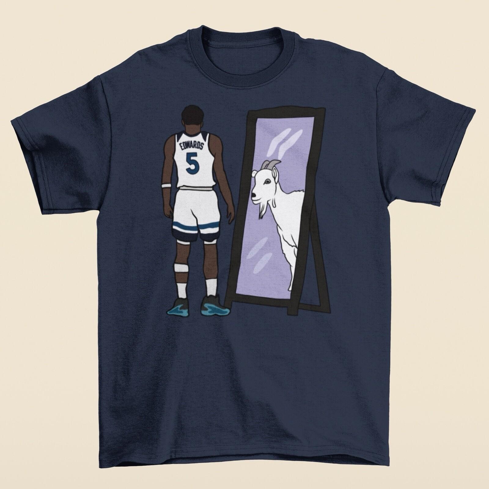 Anthony Edwards Mirror GOAT T-shirt S