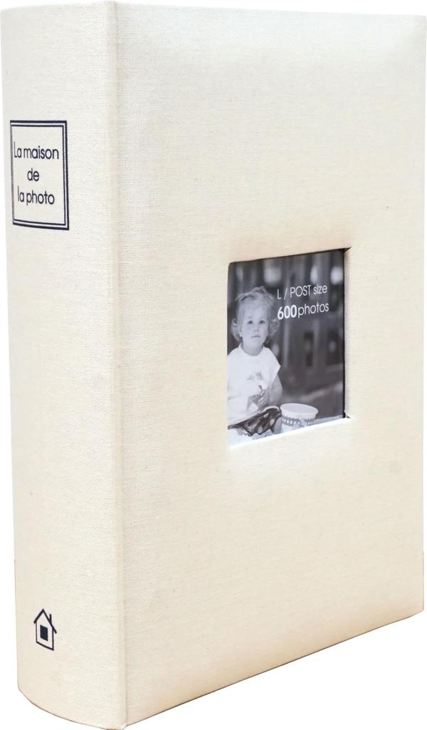 VANJOH Mega Album 600 Maison Series N Ivory L-size 600 Photos 205445 Photo Album