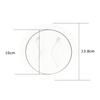 Marine Boat 4 inch Access Port Hatch Cover Out Deck Plate O-Ring Sealed Inspection Hatch Cover Fit for Anti Aging ABS Material