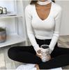 Urban Chic Fall Cotton Ribbed Bodysuit For Women Casual Romper Available Now