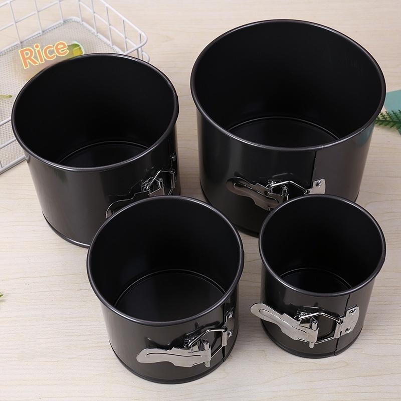 Removable Bottom Kitchen Accessories Carbon Steel Cakes Molds Round Cake Pan Ring Bakeware Non-Stick Bake Mould