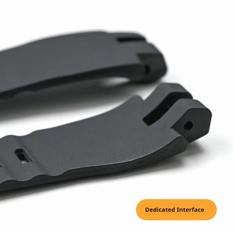 TPU Resin Strap for Casio PROTREK PRG-300 PRW-3000 3100 PRW-6000 6100 Men Replacement Black Rubber Watch Band Bracelet Tools