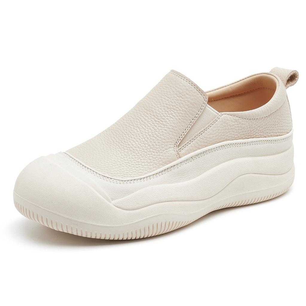 Loafers Woman Sports Style Comfortable Platform Casual Shoes Women's Casual Shoes Genuine Leather Baskets Femmes Scarpe Donna