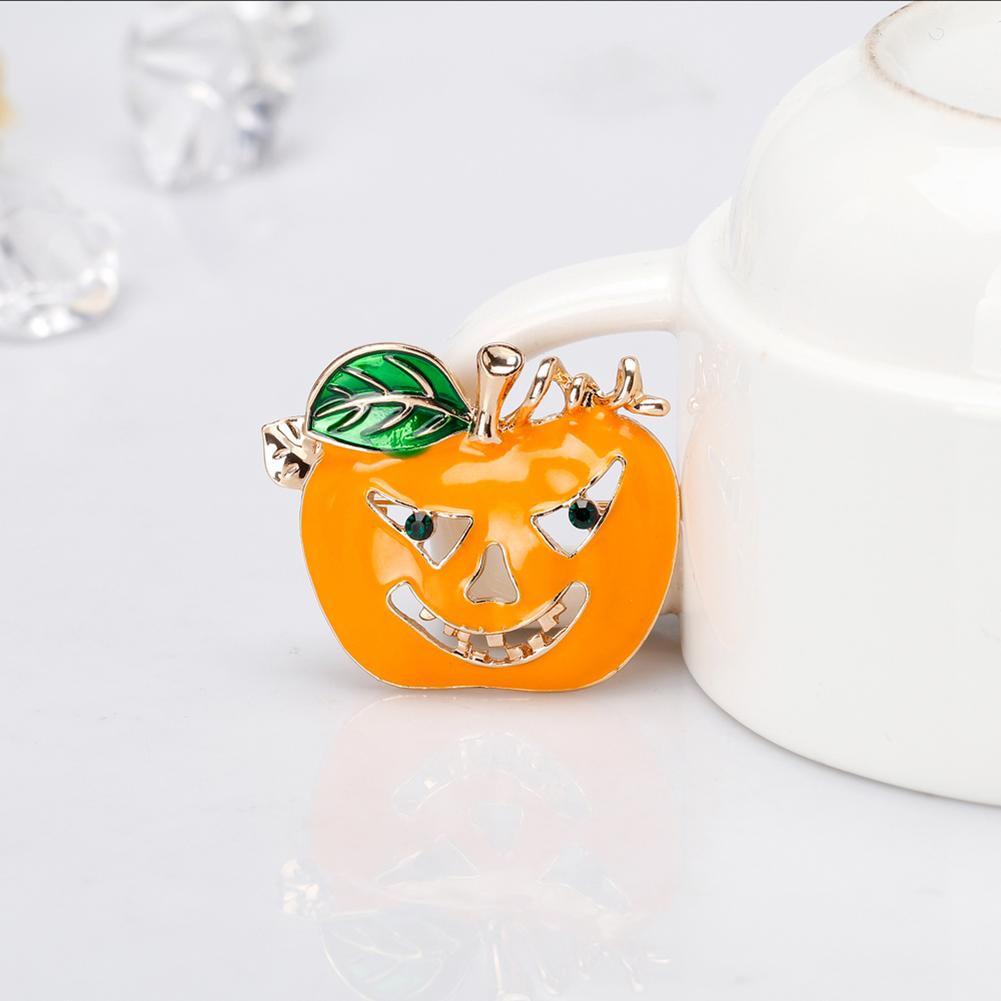 Fashion Women Cartoon Halloween Pumpkin Brooch Perfect Wear Decoration