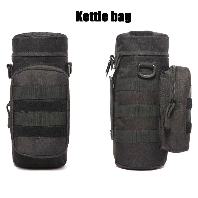 Seturi de husă militară, geantă tactică pentru armată, curea Molle, curea de vânătoare, rucsac în talie, pachet multifuncțional detașabil în aer liber